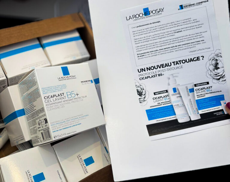 cicaplast la roche posay tatouage echantillons soins cicatrisation gel baume b5+