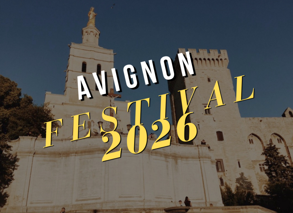 Visuel Festival d'Avignon 2026, Palais des Papes et cathédrale Notre-Dame des Doms sous le soleil
