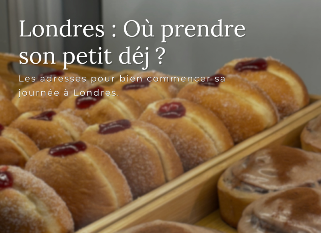 Visuel Londres petit déjeuner, viennoiseries et bagels chez Beigel Bake Brick Lane Londres