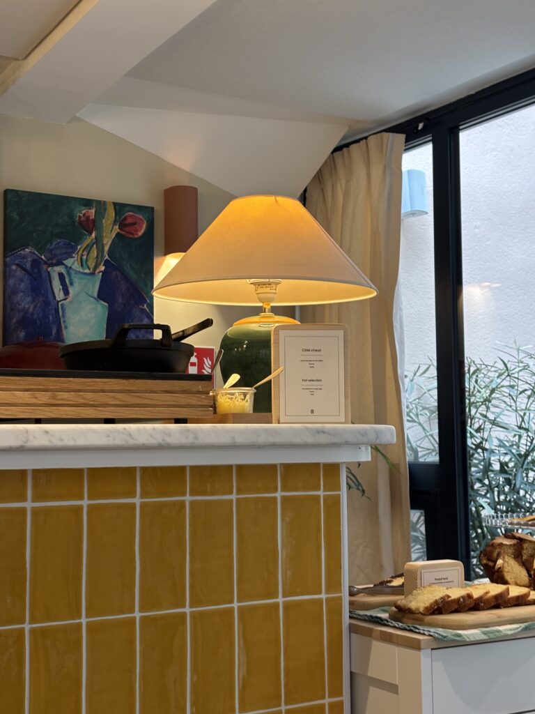 Breakfast buffet at Alfred Hotels Toulouse