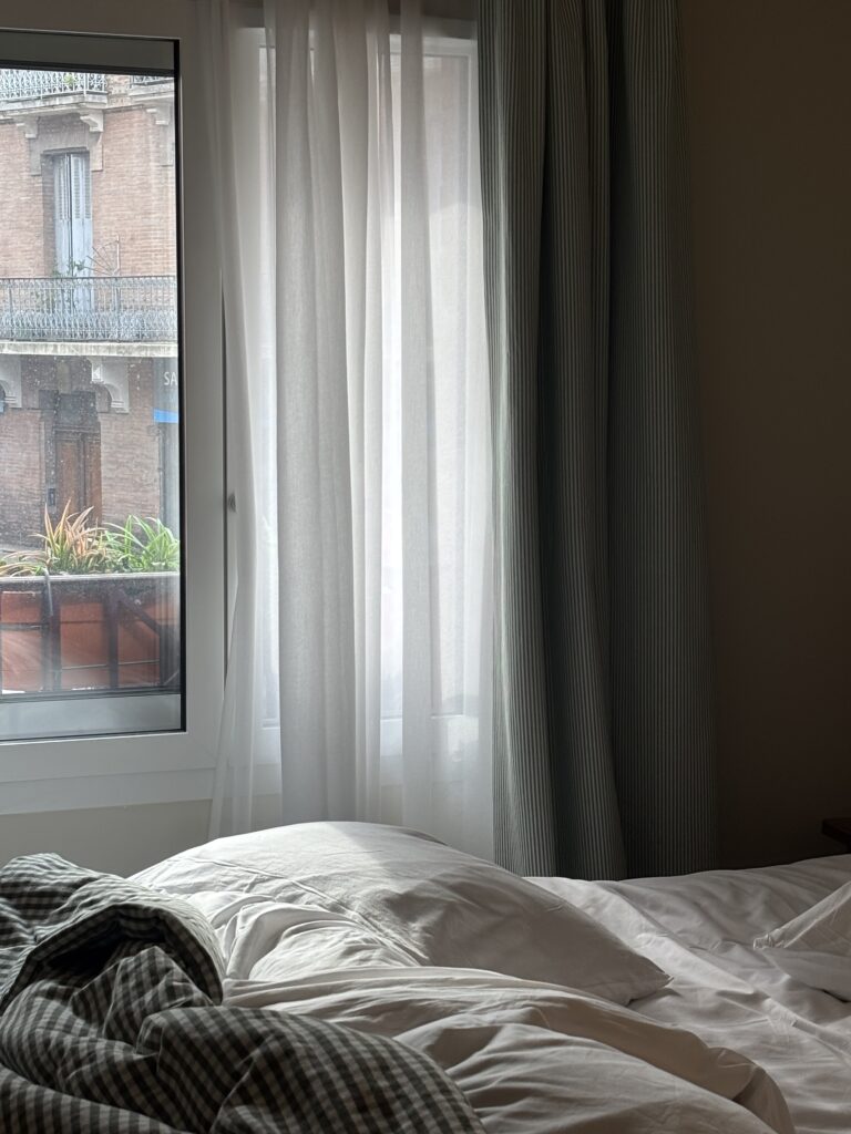 Waking up at Alfred Hotels