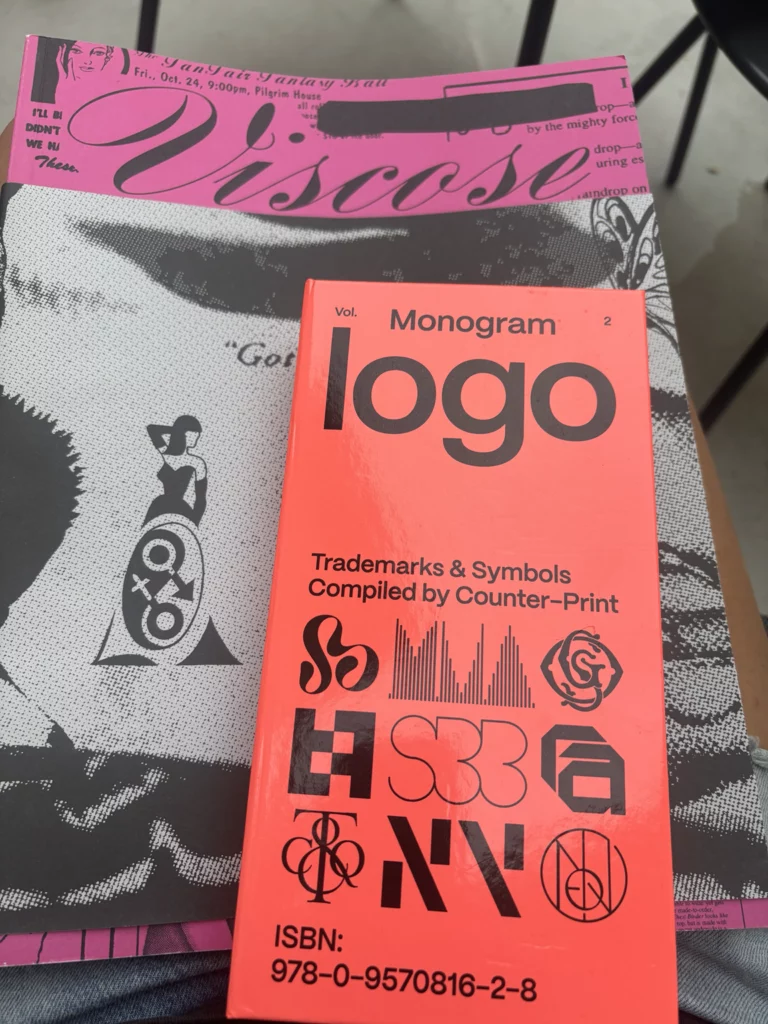Monogram Logo Vol. 2 and Abstract Logo Vol. 3 by Counter-Print, two references discovered via Fraser Muggeridge.