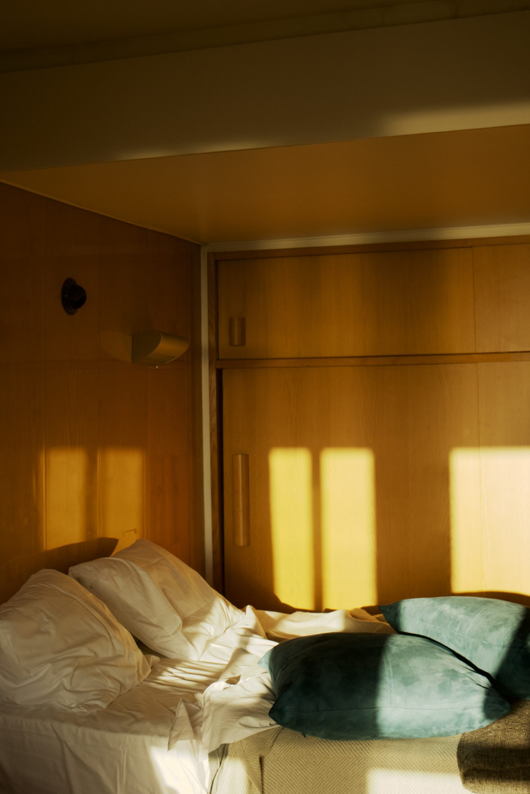 Photographie prise pendant mon séjour à l’Hôtel Le Corbusier dans la Cité Radieuse